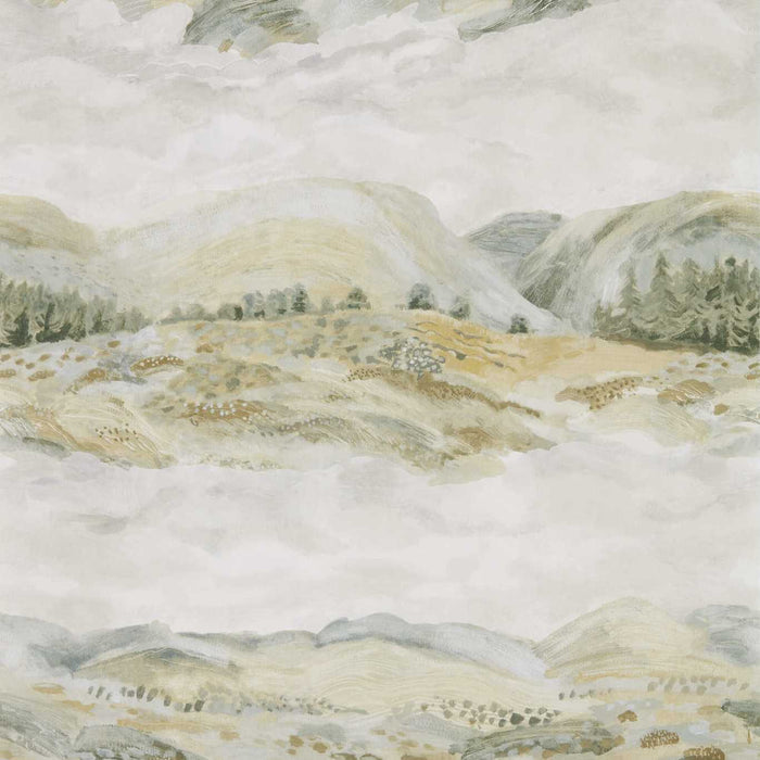 Sanderson Elysian Sage Grey Wallpaper Sample DYSI216593