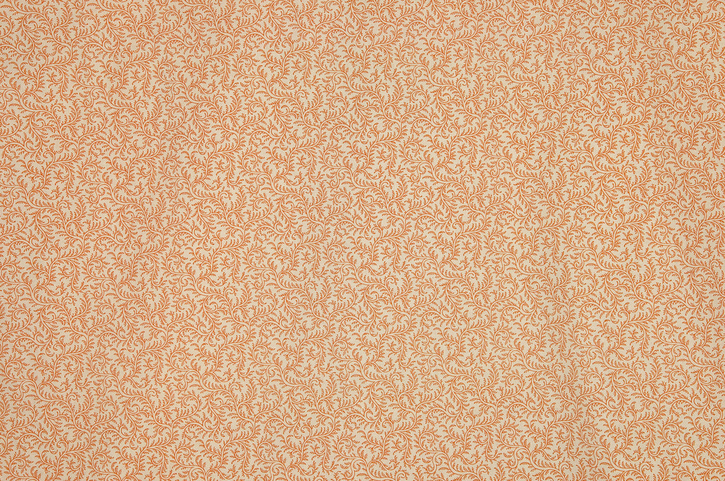 Braquenie Le Grand Corail Vermicule Assorti Jaune Fabric Sample B081C003