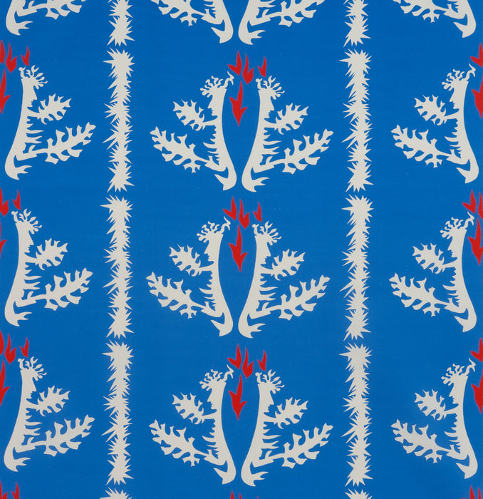 Pierre Frey Sirenes Azur Fabric Sample F3137001