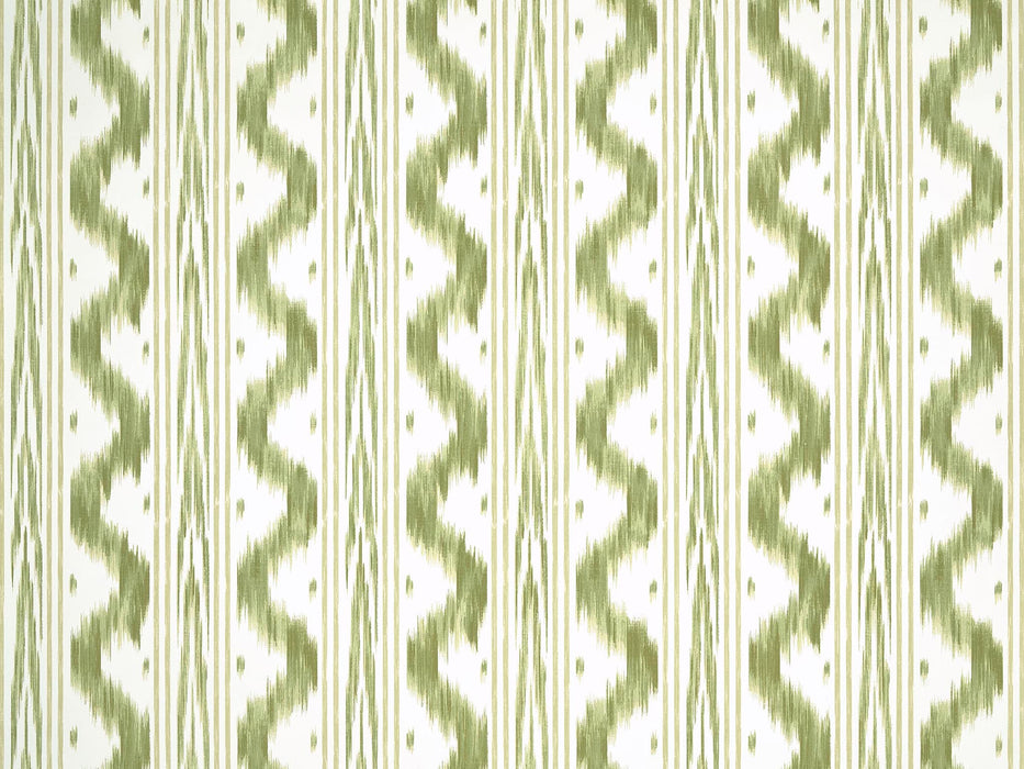 Pierre Frey Toile De Nantes Intisse Herbe Wallpaper FP946004