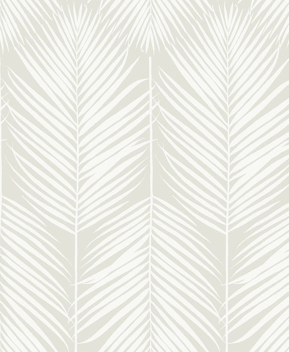 Seabrook Designs Athena Palm Sea Salt Wallpaper Sample ET10805