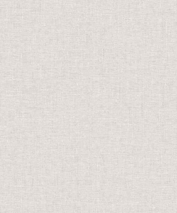 Seabrook Designs Abington Faux Linen Modern Grey Wallpaper Sample EW10108