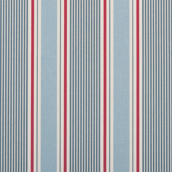 Clarke & Clarke Sail Stripe Marine Fabric Sample F0408/01.CAC.0