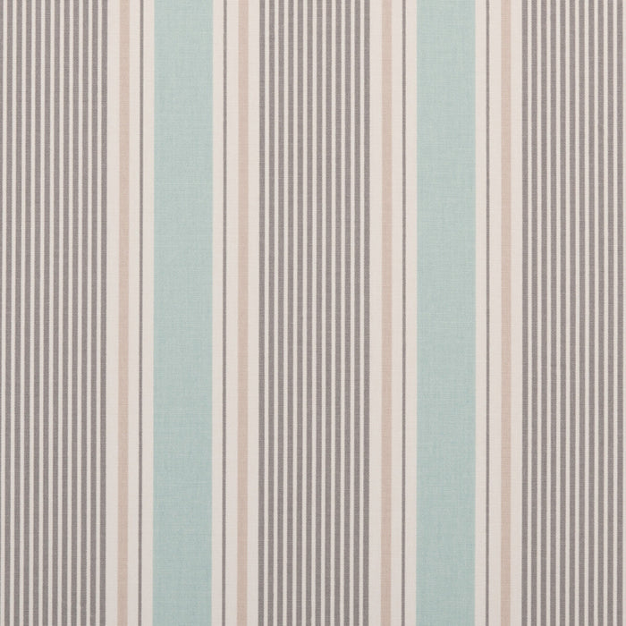 Clarke & Clarke Sail Stripe Mineral Fabric Sample F0408/03.CAC.0