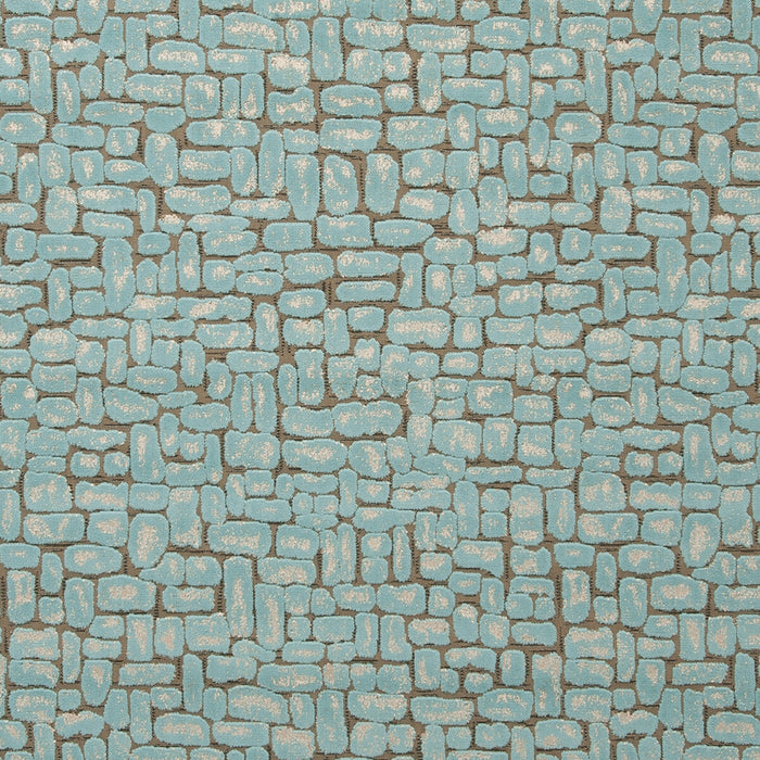 Clarke & Clarke Moda Aqua Fabric Sample F0752/01.CAC.0