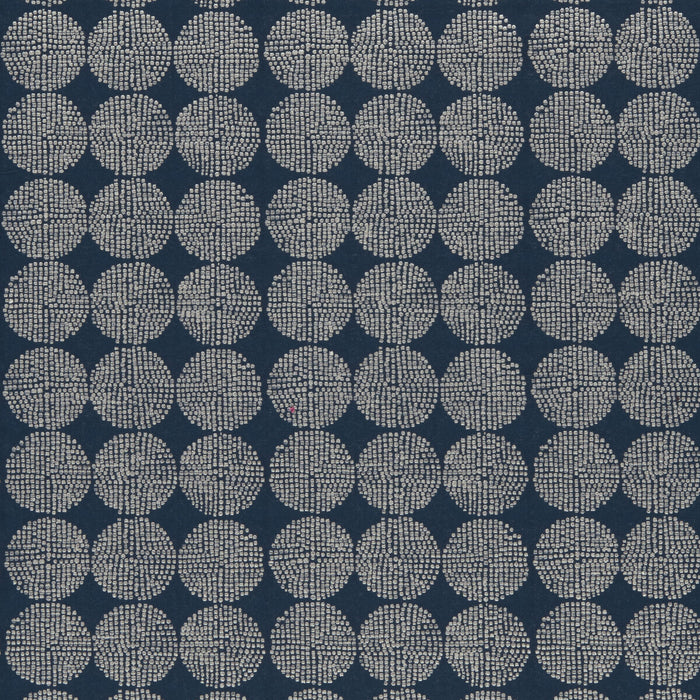 Clarke & Clarke Kiko Indigo Fabric Sample F0956/04.CAC.0