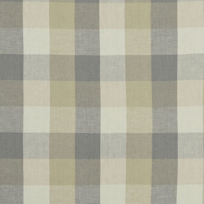 Clarke & Clarke Austin Check Natural Fabric Sample F1042/03.CAC.0