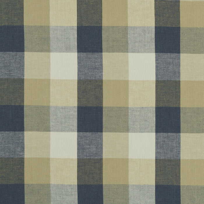 Clarke & Clarke Austin Check Midnight Fabric Sample F1042/05.CAC.0