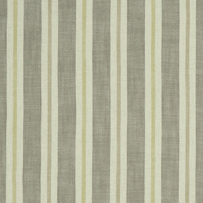 Clarke & Clarke Sackville Stripe Citron/Natural Fabric Sample F1046/01.CAC.0