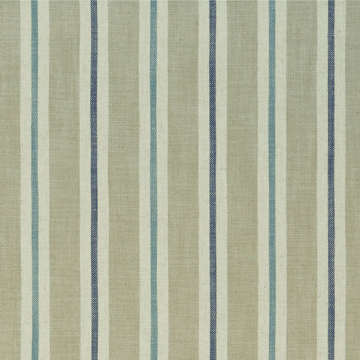 Clarke & Clarke Sackville Stripe Eau De Nil/Linen Fabric Sample F1046/02.CAC.0