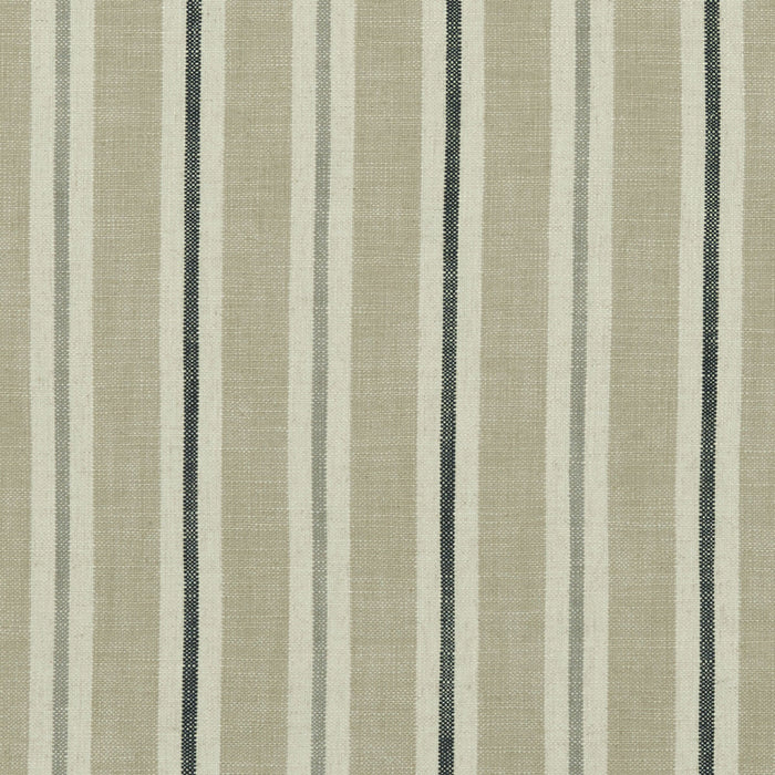 Clarke & Clarke Sackville Stripe Natural Fabric Sample F1046/06.CAC.0
