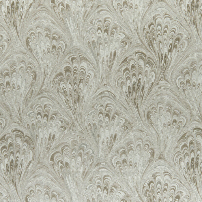 Clarke & Clarke Pavone Ivory Fabric Sample F1094/03.CAC.0