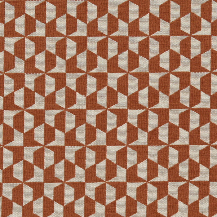 Clarke & Clarke Galileo Spice Fabric Sample F1128/07.CAC.0