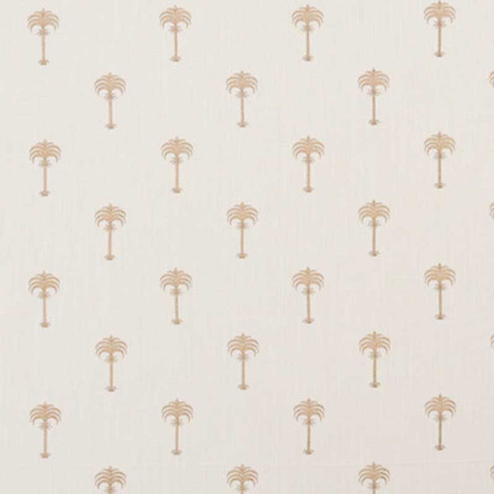 Clarke & Clarke Menara Metallic Rose Gold/Ivory Fabric Sample F1370/02.CAC.0