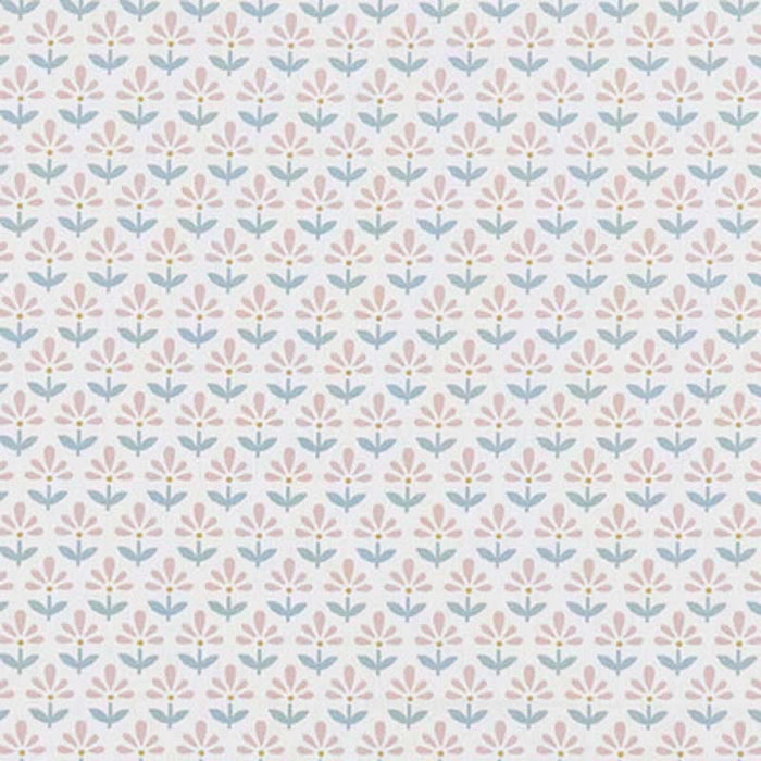 Clarke & Clarke Fleur Blush/Mineral Fabric Sample F1373/01.CAC.0