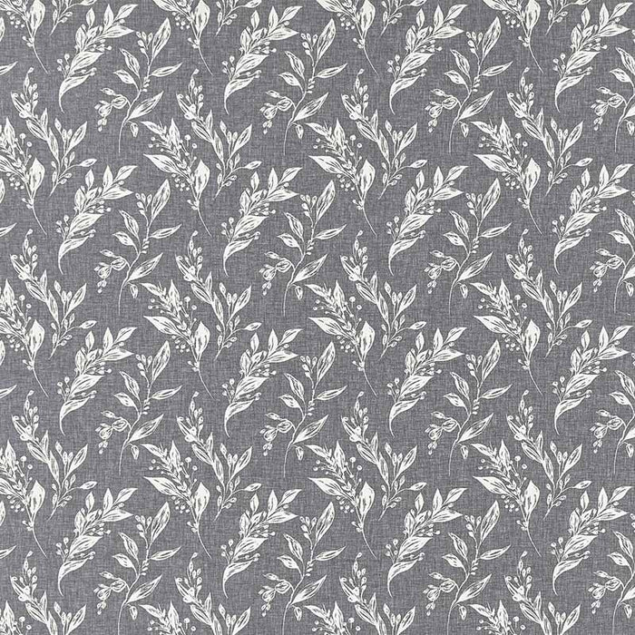 Clarke & Clarke Eternal Charcoal Fabric Sample F1440/01.CAC.0