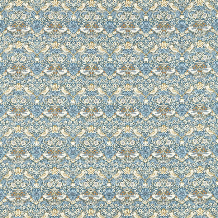 Clarke & Clarke Strawberry Thief Denim Fabric F1678/06.CAC.0