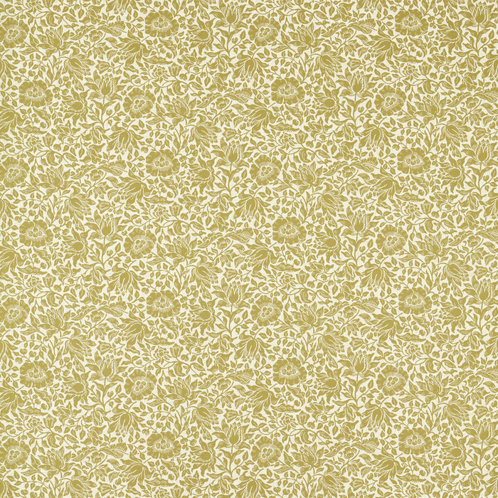 Clarke & Clarke Mallow Weave Chartreuse Fabric F1744/01.CAC.0