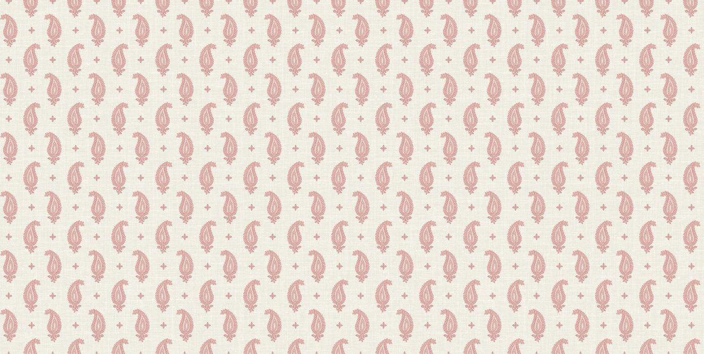 Seabrook Designs Maia Linen Fabric Antique Ruby Fabric FC62701F