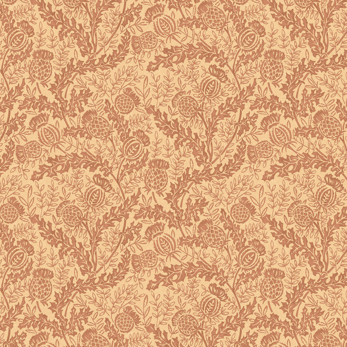 Mulberry Home Mulberry Thistle Russet Wallpaper Sample FG108.V55.0