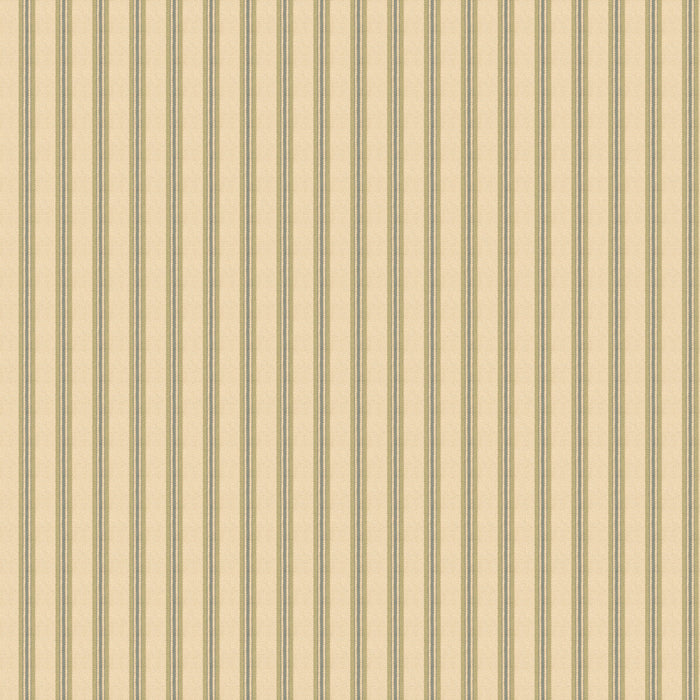 Mulberry Home Somerton Stripe Lovat Wallpaper Sample FG109.R106.0