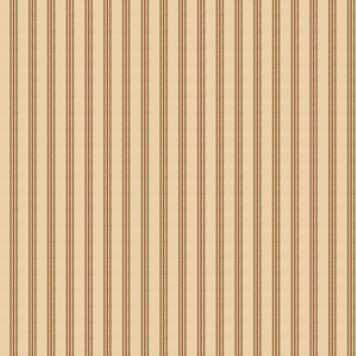 Mulberry Home Somerton Stripe Moss Wallpaper Sample FG109.R107.0