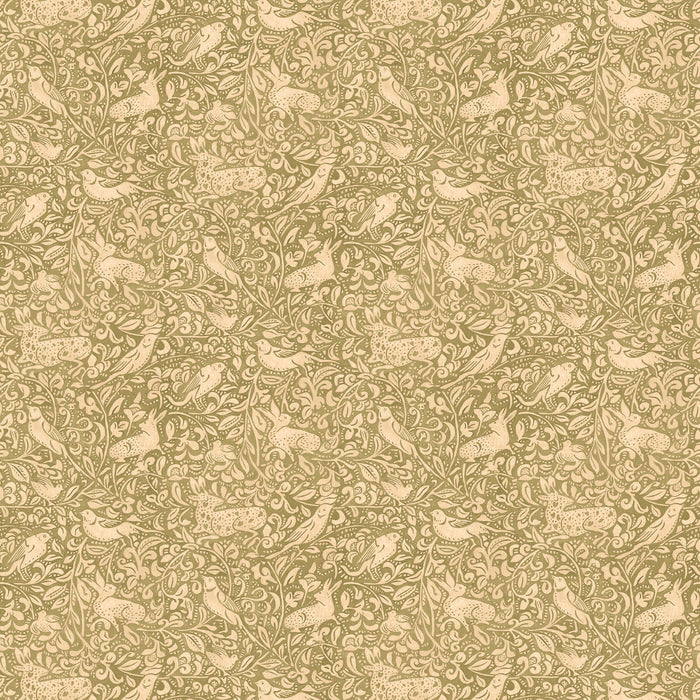 Mulberry Home Hedgerow Moss Wallpaper Sample FG110.R107.0