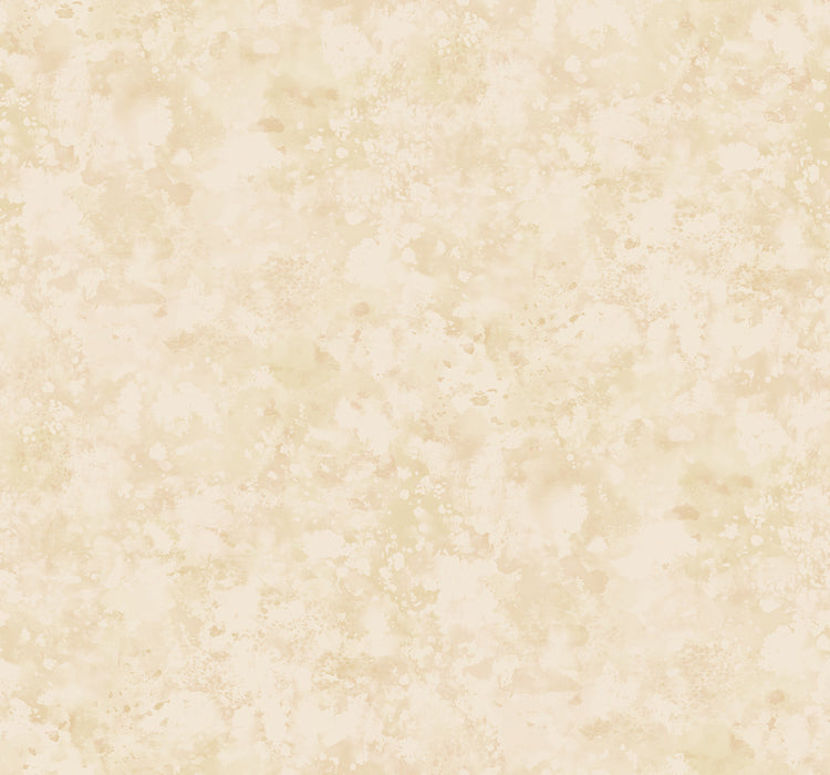 Seabrook Designs Waterdrop Floral Metallic Champagne And Orange Wallpaper Sample FI71401
