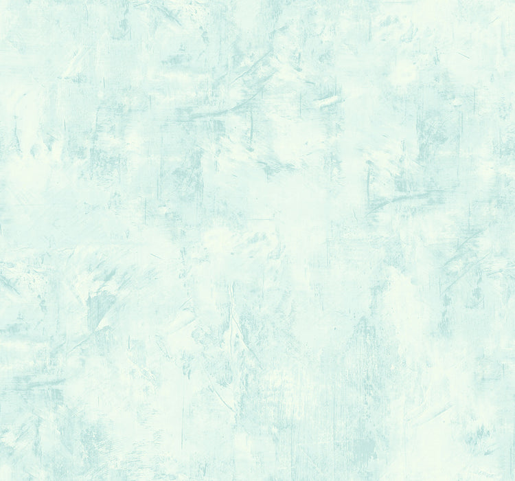 Seabrook Designs Vinyl Faux Aqua Blue Wallpaper Sample FI72112