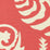 Alan Campbell Ferns Uni Reverse Coral Fabric Sample AC101R-04