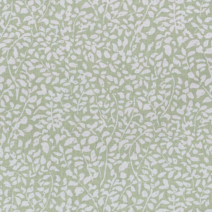 China Seas Foliage Reverse Neutral Soft French Green Fabric 3130N-25
