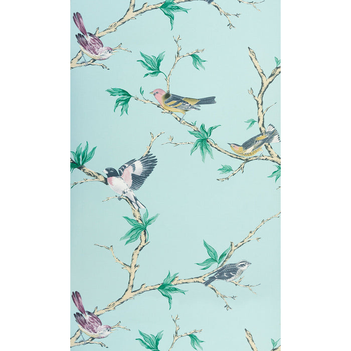 Gaston Y Daniela Villa Fiori Azul Wallpaper Sample GDW5104.006.0
