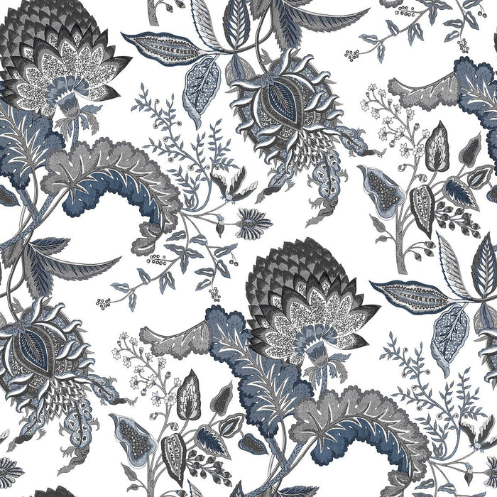 Gaston Y Daniela Paraiso Azul/Gris Wallpaper Sample GDW5659.002.0