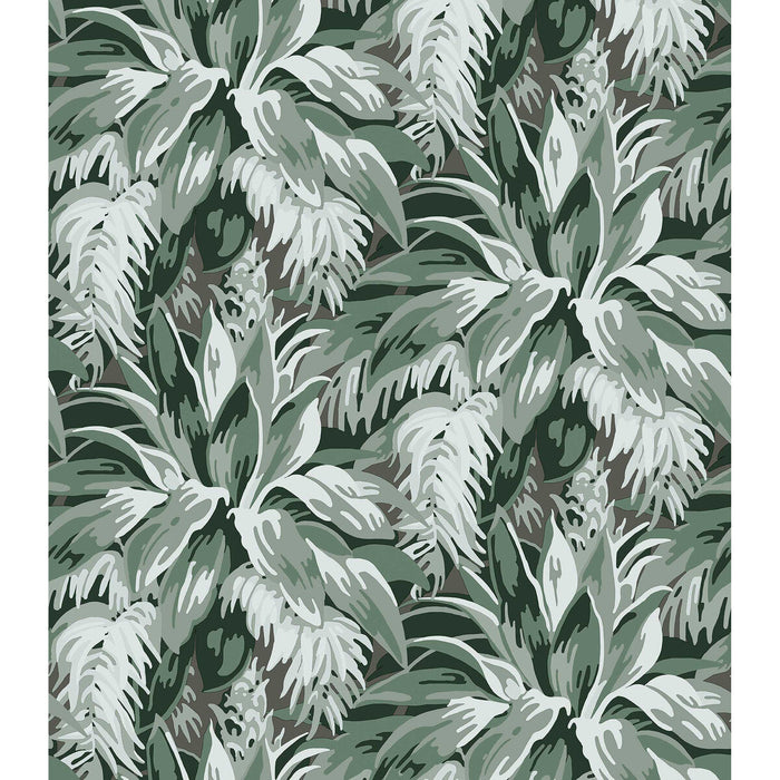 Gaston Y Daniela Panamericana Verde/Marron Wallpaper Sample GDW5664.003.0