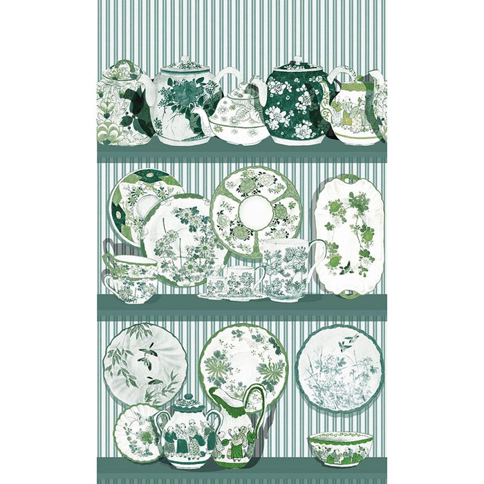 Gaston Y Daniela Tea Time Verde Wallpaper GDW5769.004.0