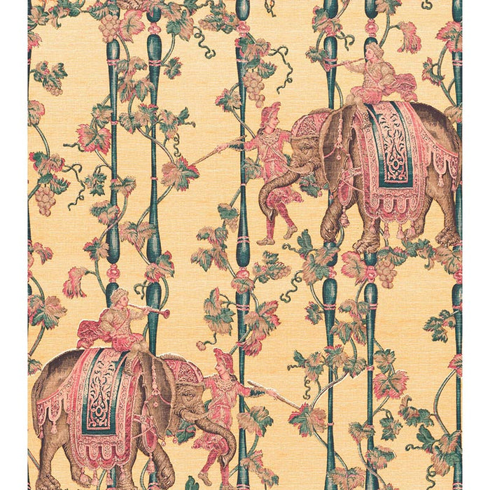 Gaston Y Daniela Elefantes Amarillo Wallpaper Sample GDW5772.006.0