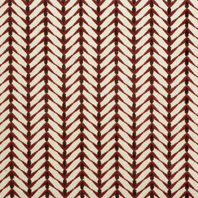 Lee Jofa Modern Zebrano Beige/Rust Fabric Sample GWF-2643.24.0