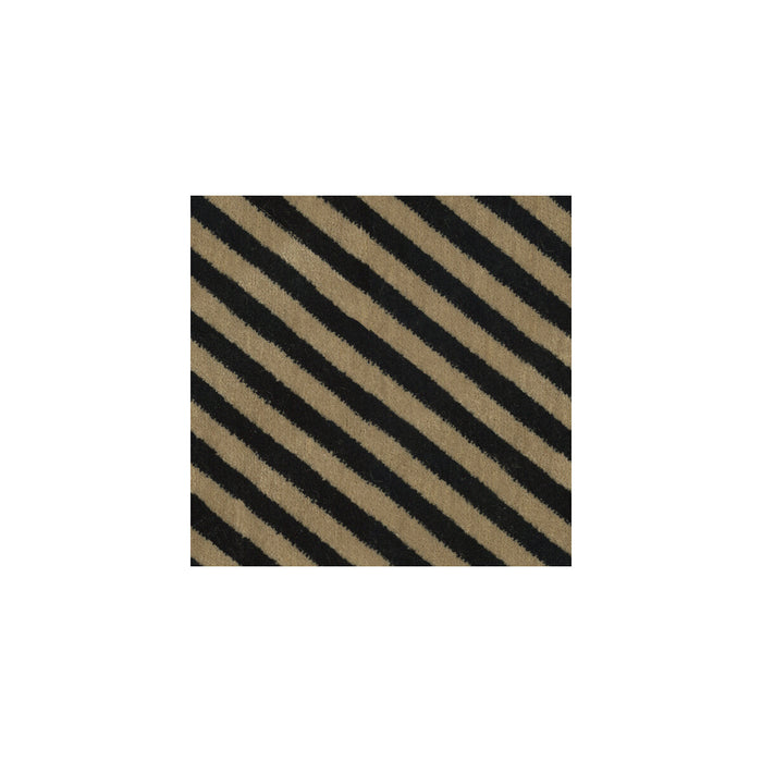 Lee Jofa Modern Oblique Beige/Noir Fabric Sample GWF-3050.816.0