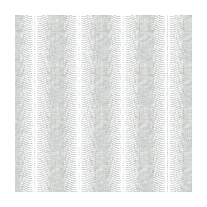 Lee Jofa Modern Stripes White Voile Fabric Sample GWF-3508.101.0