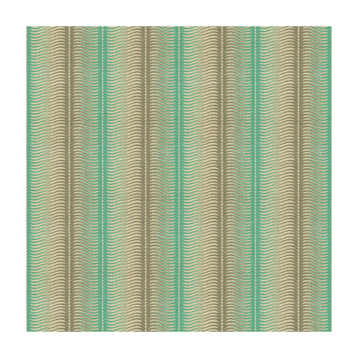 Lee Jofa Modern Stripes Aqua Fabric Sample GWF-3509.13.0