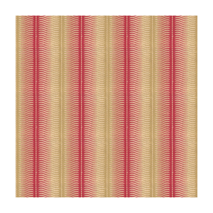 Lee Jofa Modern Stripes Cerise Fabric Sample GWF-3509.7.0