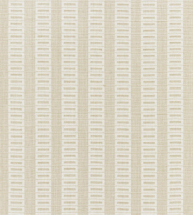 Grey Watkins Lark Stripe Sand Dollar Fabric GW272450001