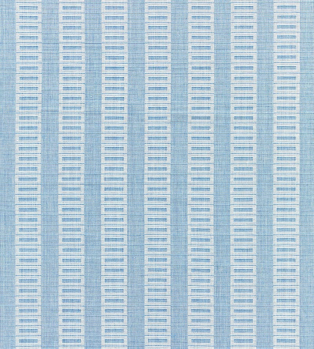 Grey Watkins Lark Stripe Bluebell Fabric GW272450003
