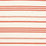 Lelievre Marina Stripe Terracotta Fabric H005730001