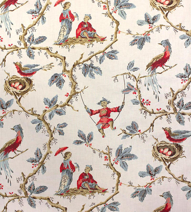 Tassinari & Chatel Mandarin Balancoire Bleu Fabric H016200001