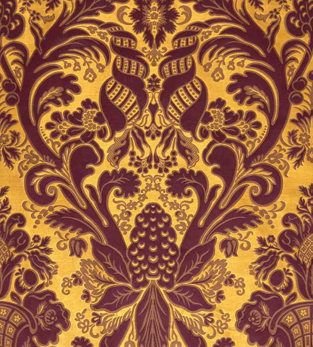 Tassinari & Chatel Monceau Prune Fabric Sample H017030001