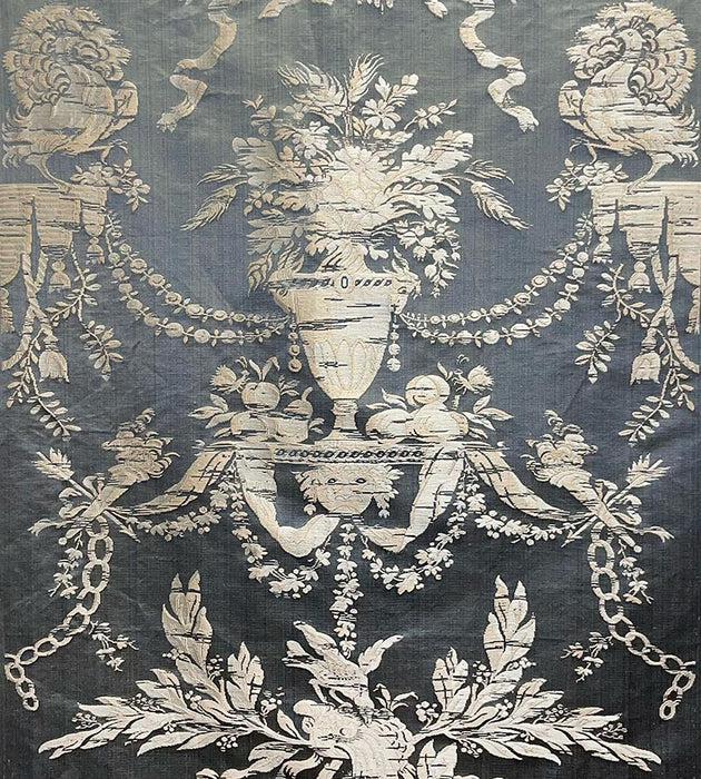 Lelievre Saint Simon Beige/Gray/Blue Fabric Sample H040060001