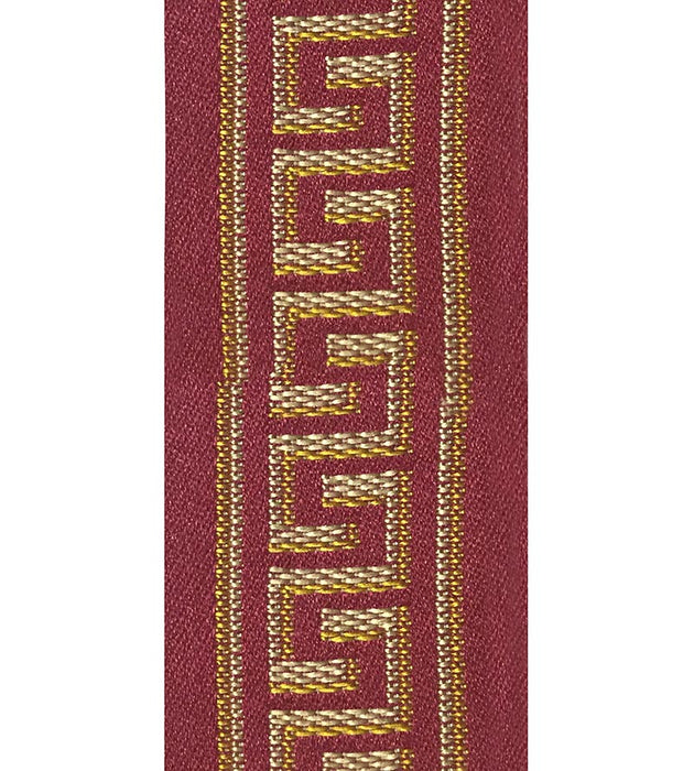 Lelievre Massena Galon Rouge Fabric Sample H040120001