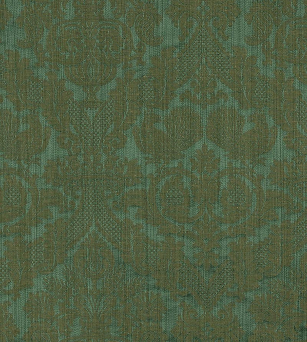 Lelievre Damas Tanlay Emeraude Fabric Sample H041270001