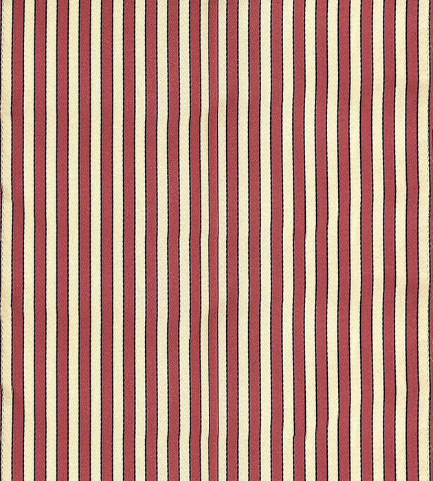 Lelievre Milleraies Satin Red & Creme Fabric Sample H041640001